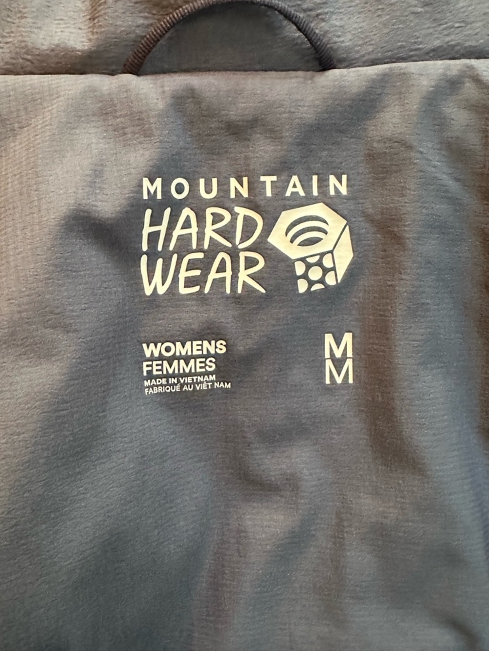 Mountain Hardwear Kor Stasis Hybrid Windbreaker Jacket In Dark Zinc Like New! - Picture 15 of 16
